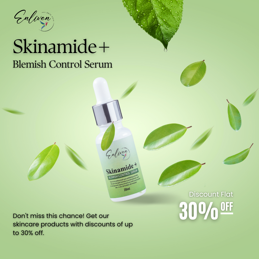 Get Clearer Skin with Enliven Skincare's Skinamide Plus Serum
