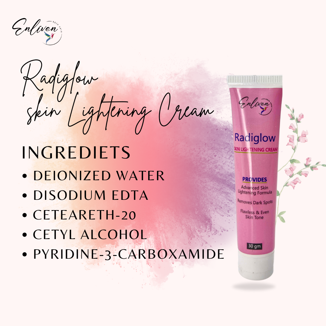 Radiglow The Best Medicated Whitening Cream in Pakistan enlivenskincare