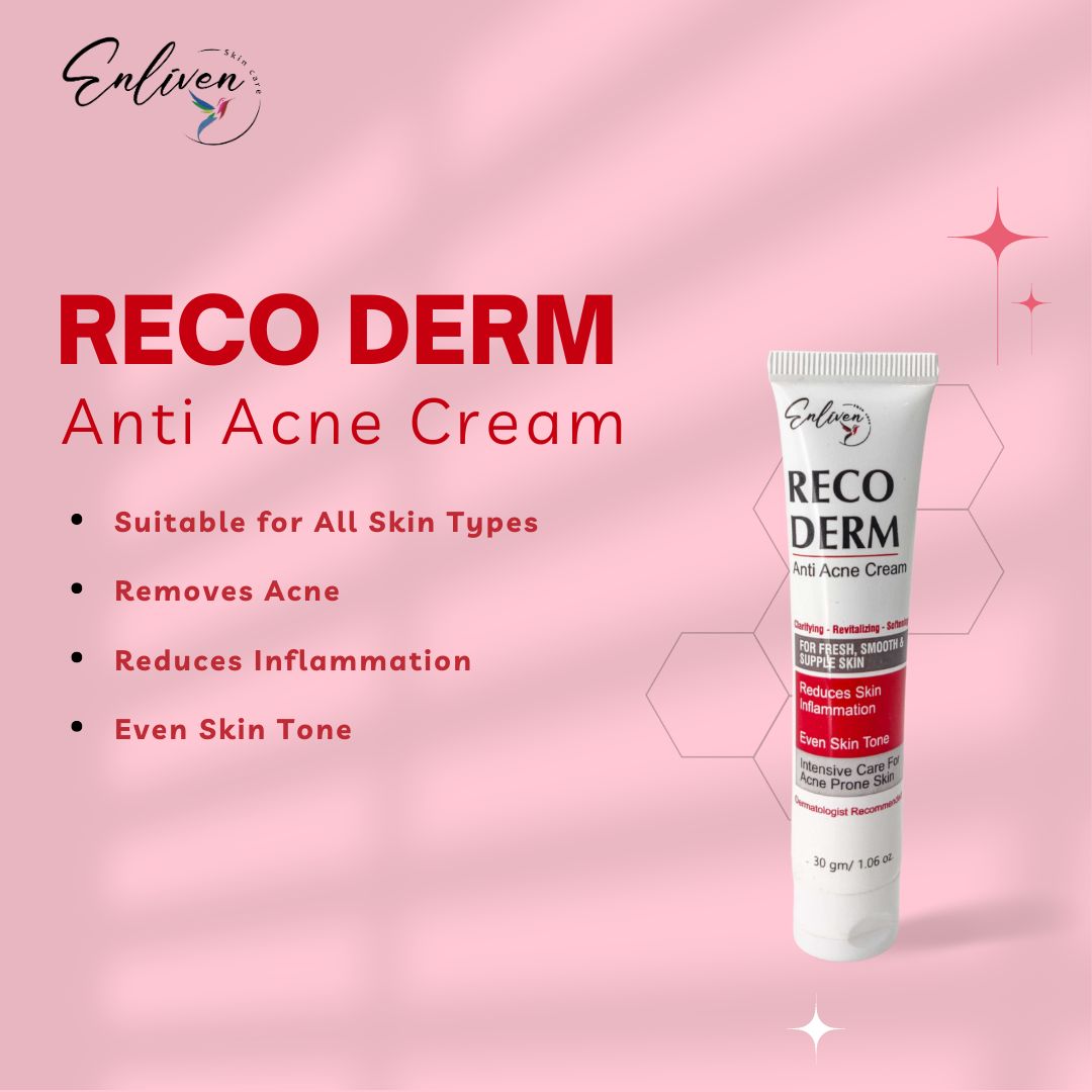 Best Cream for Pimples in Pakistan: Reco Derm Anti-Acne Cream